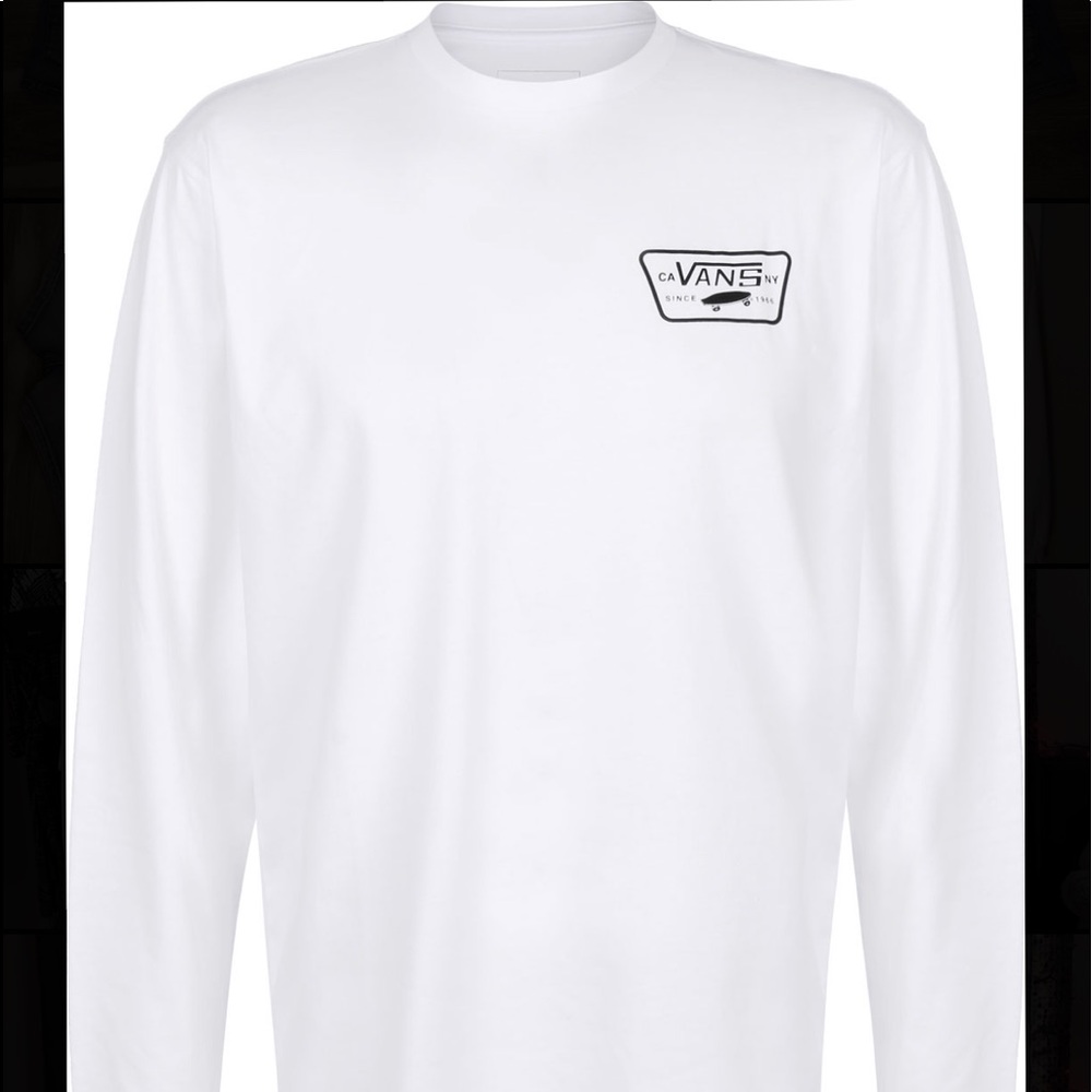 Men’s White Vans Oversized T-Shirt